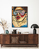 grafiki i ilustracje Lady in glasses 2