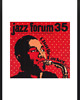 grafiki i ilustracje Okładka JAZZ FORUM z Charlie Parker z 1975 r, aut. Rafał Olbiński 1