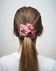 gumki do włosów Lniana gumka do włosów  Dusty Pink Linen 1