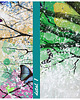 obrazy Obraz na płotnie Drzewo z motylami- 150x60cm 3