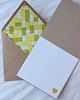 kartki scrapbooking Klocki - żółte ludziki. Kartka z okazji narodzin dziecka 4