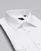 koszule męskie Koszula męska 00309 dł. rękaw biały classic fit 164/170 40 2