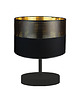 lampy stołowe Czarno-miedziana lampa stołowa w stylu glamour AWINION GLAM 3