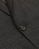 marynarki męskie Marynarka męska do zestawu cori szary slim fit 3