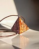 wisiory Zam. spec. wisiorki z drewna wenge z bursztynem 6