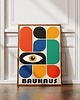 plakaty Minimalistyczny plakat - Bauhaus #1  - Do salonu, sypialni, biura 2
