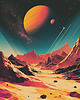 plakaty Plakat -Space Ambient 1