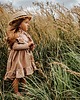 sukienki dla dziewczynki Sukienka Dresowa Warm Sand 2