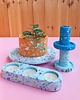 świeczniki i świece Wielokolorowy świecznik na tealight lastryko 8