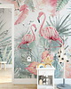 tapety i naklejki ścienne Tapeta Flamingos 2