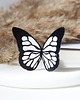 zakładki do książek Zakładka do książki "On Paper" Motyl bw 1
