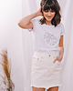 t-shirt damskie T-shirt "I'm With Her" Biały 2