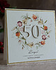 kartki scrapbooking Personalizowana kartka na 50. urodziny / Jubileuszowa, BH 65 1