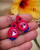 kolczyki soutache Sofi 9 - kolczyki z kryształami 2