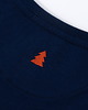 t-shirty męskie Koszulka męska z haftem SZCZYT granatowa - 4