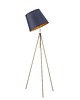 lampy podłogowe Lampa stojąca do sypialni OSLO GOLD na 3 nogach w stylu skandynawskim 5