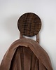 wieszaki Drewniany strukturalny wieszak (1 szt) 3