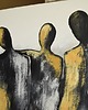 obrazy The In-Crowd, abstrakcja obraz ręcznie malowany 3