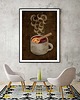plakaty Grzane wino - plakat A3 fine art, giclee 1