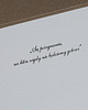 kartki scrapbooking Kartka kondolencyjna 1