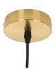 lampy wiszące Lampa Wisząca Nipp Złota 2