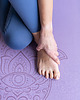 akcesoria do jogi NOWE PU! Antypoślizgowa mata do jogi Hamsa LAVENDER 4mm 1