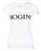 t-shirt damskie Femi-Shirt Bogini Biały 2