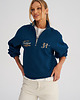 bluza bez kaptura damska Bluza TROYER ze stójką i zamkiem POSEIDON damska 8