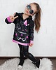 bluzy dla dziewczynki Bluza Zamek Dziewczynka DR.CROW Kitty Punk 2