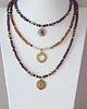 chokery Ametysty vol. 6 choker naszyjnik - Szlachetna kolekcja 5