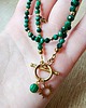 chokery Choker malachit 4