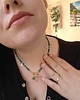 chokery Choker malachit 5