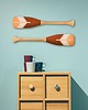 Ozdoby na ścianę Pagaj John Paddle Ozdoba Kolorowy Malowany 60 cm WZ1 2