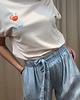 t-shirt damskie T-shirt Aperol Beige 2
