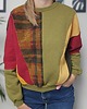 bluza bez kaptura damska Bluza patchwork - Autumn Frame - One of a kind - oversize 2