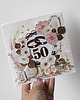 kartki scrapbooking 50 rocznica ślubu, złote gody, kartka 3d 2