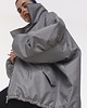 kurtki damskie Kurtka typu bomber oversize grey 5