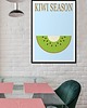 plakaty Plakat KIWI - KIWI SEASON- z serii FRUIT SEASON 1