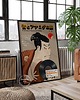 plakaty Plakat Kolaż Japoński Sklep z Płytami - Druk Pigmentowy 9