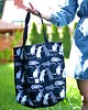 torby na ramię Torba shopper na zakupy wodoodporna zakupowa XXL torba szczury 1