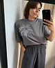 t-shirt damskie T-Shirt Art French grey z poduchami 1