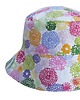 kapelusze damskie Bucket hat kolorowe kwiaty 1