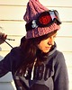 czapki damskie Czapka różowa handmade  beanie z wełną 4