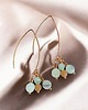 kolczyki z kamieniami Długie kolczyki : SPRING collection: JADEIT 1