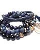 bransoletki z kamieni naturalnych Dark blue vol. 2 /02.12.22/ -  set 2