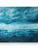 obrazy Obraz ręcznie malowany na płótnie 70x100 cm - Abstrakcyjny pejzaż 2