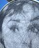 obrazy Audrey Hepburn  - Fotorealistyczny  unikalny Obraz z Nici String Art 60cm 1