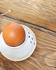 szklanki i kieliszki Ceramiczny kieliszek na jajko z talerzykiem handmade 2
