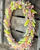 wianki Wianek z naturalnych, suszonych roślin na metalowej obręczy 1