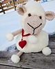 figurki i rzeźby Unikatowa owieczka artystyczna z wełny merynosów, 60 cm Alba 1